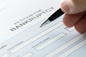 petition form for Chapter 7 and Chapter 13 bankruptcy
