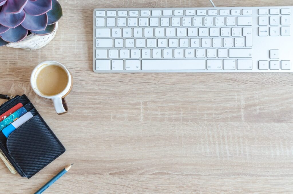 Organizing finances by the computer