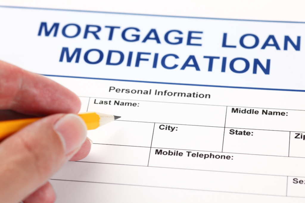 mortgage loan modification document