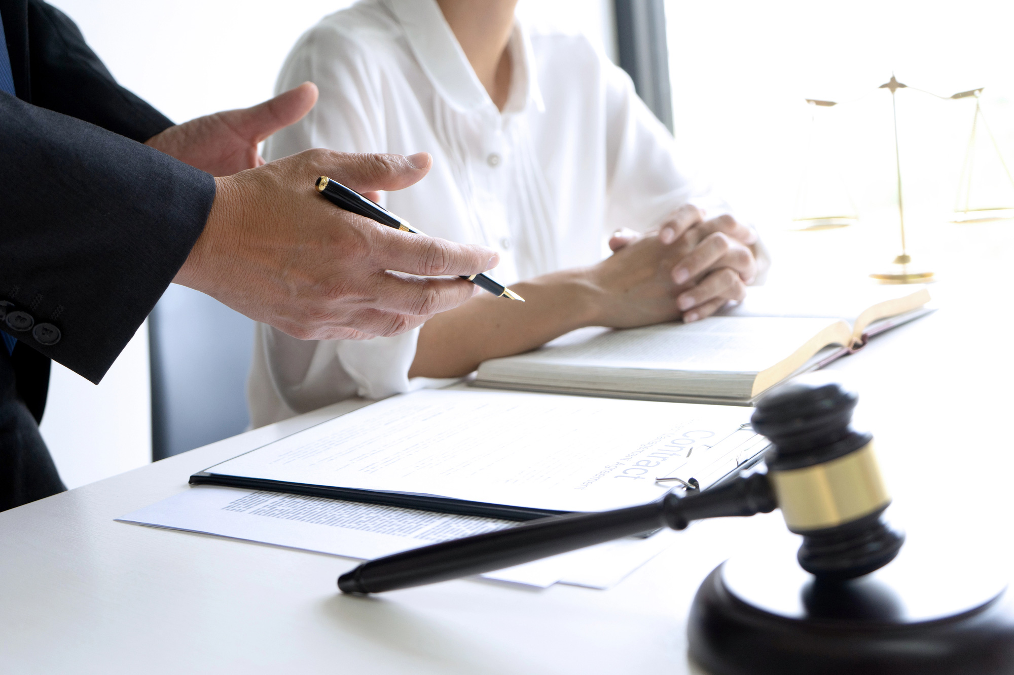 Judge-or-lawyer-talking-with-team-or-client